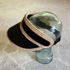 Anthropologie Straw Visor